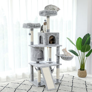 Cat Tree Tower Condo Playground Scratching Post  Multi-Level Furniture