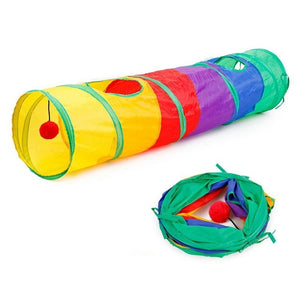 Cat Foldable Tunnel Play Chute