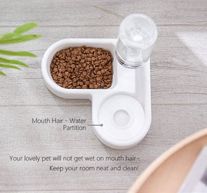Corner Wall Bowl with Auto Feeder