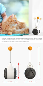 Wireless Electronic  Cat  Rotating Chase Toy
