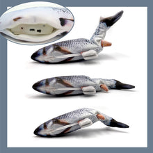 Load image into Gallery viewer, Electric Wagging Fish Cat Toy