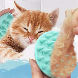 Cat Massage Bath Brush