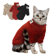 Load image into Gallery viewer, Warm Kitten Turtleneck Clothes