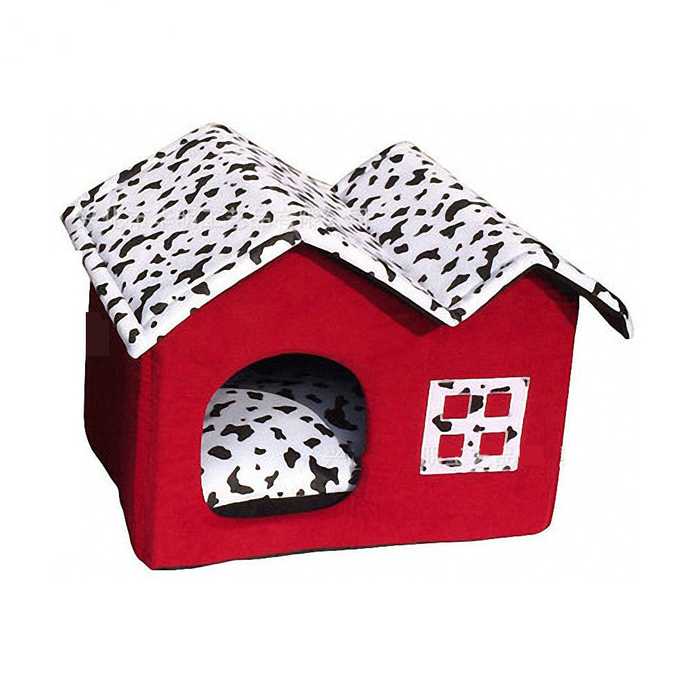 Covered Warm Pet Kennel
