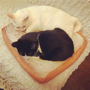 Cuddler Pet Bread Toast Bed