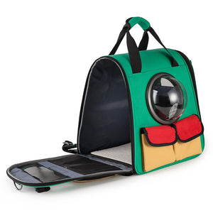 Pet Breathable Space Capsule Handbag