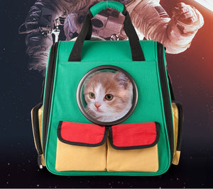 Pet Breathable Space Capsule Handbag